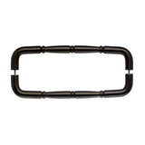 Top Knobs M801-18 pair Nouveau Ring Door Pull Back to Back 18" Center to Center Oil Rubbed Bronze
