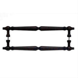 Top Knobs M802-18 PAIR Asbury Door Pull Back to Back 18" Center to Center Patina Rouge