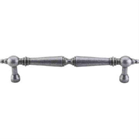 Top Knobs M804-7 Asbury Cabinet Pull 7" Center to Center Pewter