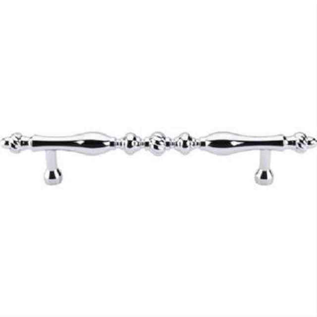 Top Knobs M806-7 Somerset Melon Cabinet Pull 7" Center to Center Polished Chrome