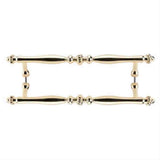 Top Knobs M807-18 Somerset Melon Cabinet Pull / Appliance Pull 18" Center to Center Polished Brass