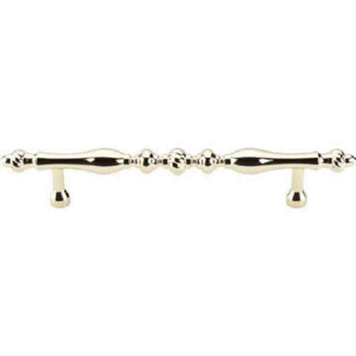 Top Knobs M807-7 Somerset Melon Cabinet Pull 7" Center to Center Polished Brass