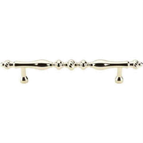 Top Knobs M807-7 Somerset Melon Cabinet Pull 7" Center to Center Polished Brass