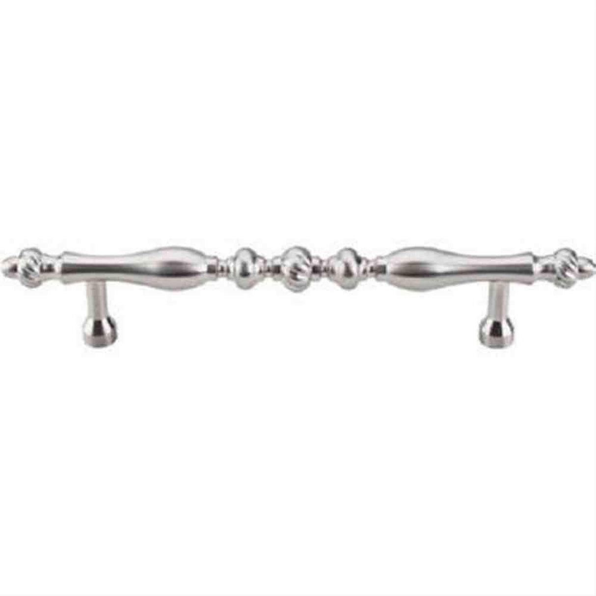 Top Knobs M808-7 Somerset Melon Cabinet Pull 7" Center to Center Brushed Satin Nickel