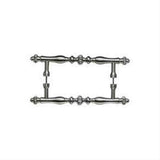 Top Knobs M808-8 pair Somerset Melon Door Pull Back to Back 8" Center to Center Brushed Satin Nickel