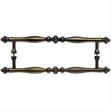 Top Knobs M811-12 PAIR Somerset Melon Door Pull Back to Back 12" Center to Center German Bronze
