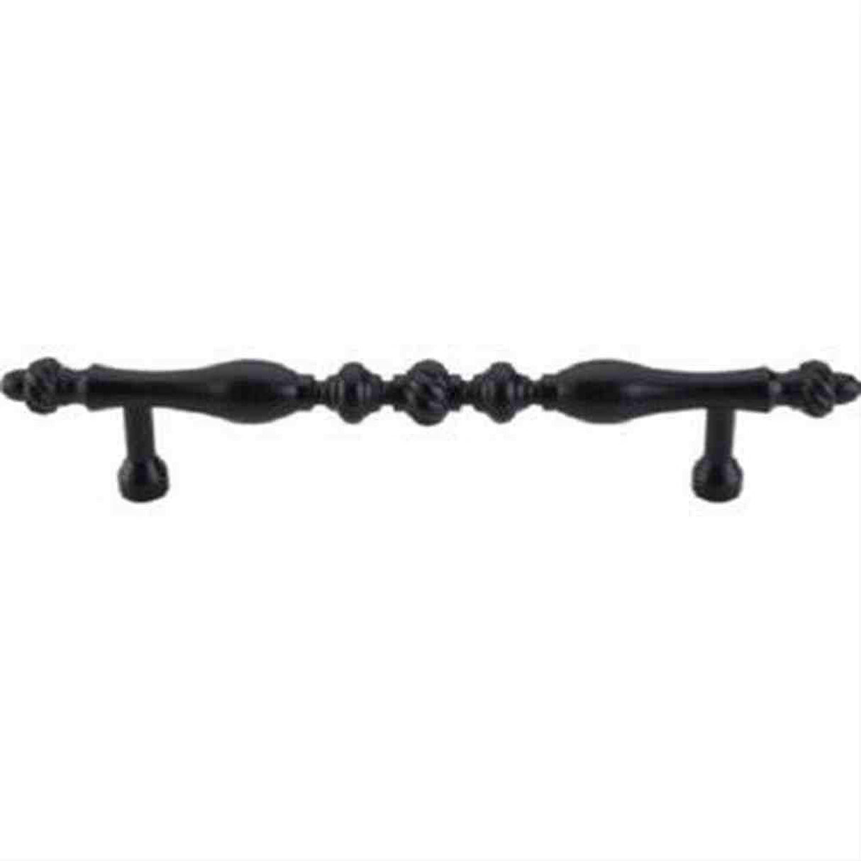 Top Knobs M814-7 Somerset Melon Cabinet Pull 7" Center to Center Patina Black