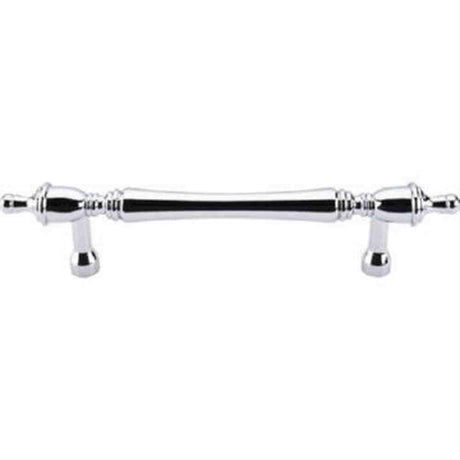 Top Knobs M817-8 Somerset Finial Cabinet Pull / Appliance Pull 8" Center to Center Polished Chrome