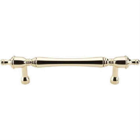 Top Knobs M818-8 Somerset Finial Cabinet Pull / Appliance Pull 8" Center to Center Polished Brass