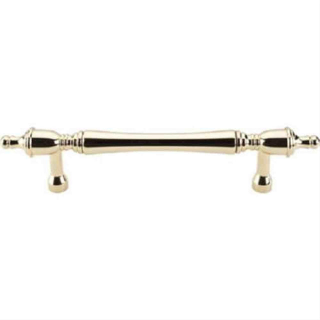 Top Knobs M818-8 Somerset Finial Cabinet Pull / Appliance Pull 8" Center to Center Polished Brass
