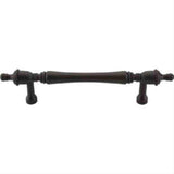 Top Knobs M820-8 Somerset Finial Cabinet Pull / Appliance Pull 8" Center to Center Rust