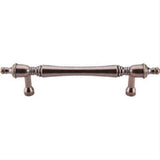 Top Knobs M821-8 Somerset Finial Cabinet Pull / Appliance Pull 8" Center to Center Antique Copper