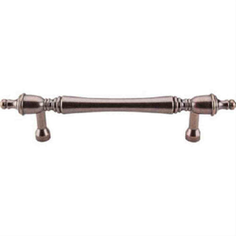 Top Knobs M821-8 Somerset Finial Cabinet Pull / Appliance Pull 8" Center to Center Antique Copper