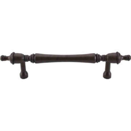 Top Knobs M824-8 Somerset Finial Cabinet Pull / Appliance Pull 8" Center to Center Patina Rouge