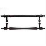 Top Knobs M827-18 pair Somerset Finial Door Pull Back to Back 18" Center to Center Oil Rubbed Bronze