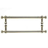 Top Knobs M828-18 PAIR Somerset Weston Door Pull Back to Back 18" Center to Center Polished Brass