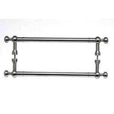 Top Knobs M830-12 PAIR Somerset Weston Door Pull Back to Back 12" Center to Center Brushed Satin Nickel