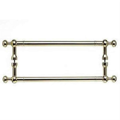 Top Knobs M830-18 PAIR Somerset Weston Door Pull Back to Back 18" Center to Center Brushed Satin Nickel