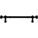 Top Knobs M836-7 M8 Somerset Weston 7" Center to Center Bar Pull Patina Black