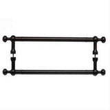 Top Knobs M838-18 PAIR Somerset Weston Door Pull Back to Back 18" Center to Center Oil Rubbed Bronze