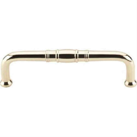Top Knobs M840-96 Normandy D-Pull 3-3/4" Center to Center Polished Brass