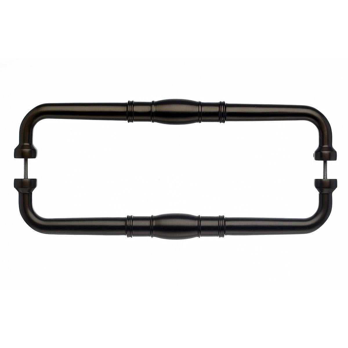 Top Knobs M849-18 pair Normandy Door Pull Back to Back 18" Center to Center Oil Rubbed Bronze