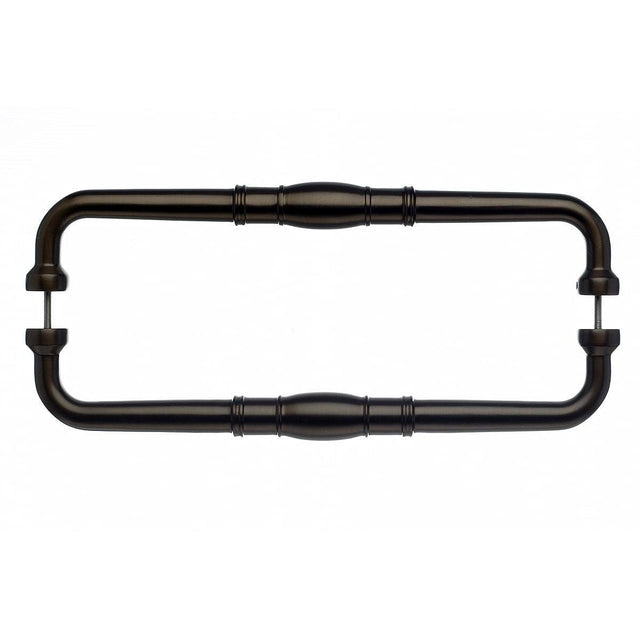 Top Knobs M849-18 pair Normandy Door Pull Back to Back 18" Center to Center Oil Rubbed Bronze