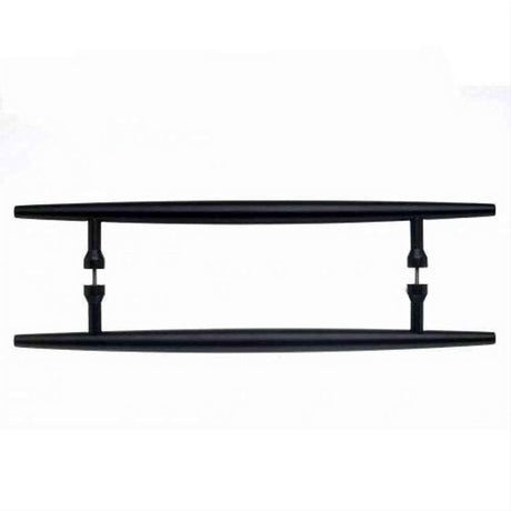 Top Knobs M852-8 pair Nouveau Arrow Door Pull Back to Back 8" Center to Center Flat Black