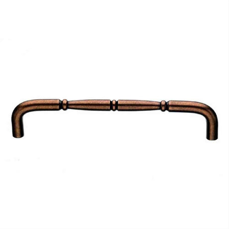 Top Knobs M857-18 Nouveau Ring Cabinet Pull / Appliance Pull 18" Center to Center Old English Copper