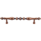 Top Knobs M859-7 Somerset Melon Cabinet Pull 7" Center to Center Old English Copper