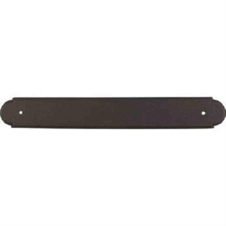 Top Knobs M878 Plain Back Plate 12" Center to Center Rust