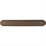 Top Knobs M880 Plain Back Plate 12" Center to Center German Bronze