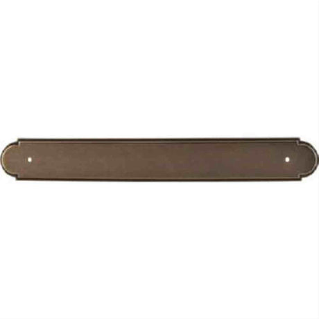 Top Knobs M880 Plain Back Plate 12" Center to Center German Bronze