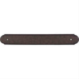 Top Knobs M882 Plain Back Plate 12" Center to Center Patina Rouge