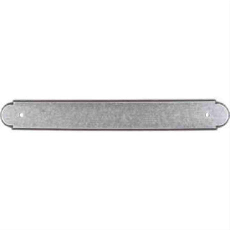 Top Knobs M884 Plain Back Plate 12" Center to Center Pewter