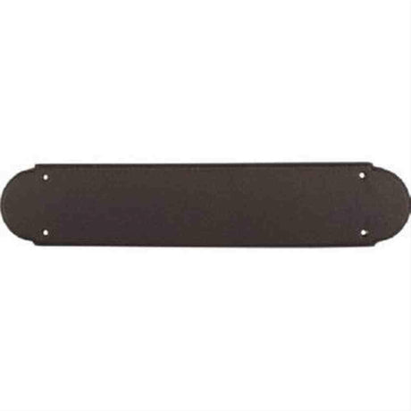 Top Knobs M890 Beaded Push Plate 15" Rust