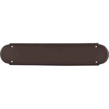 Top Knobs M909 Plain Push Plate 15" Oil Rubbed Bronze