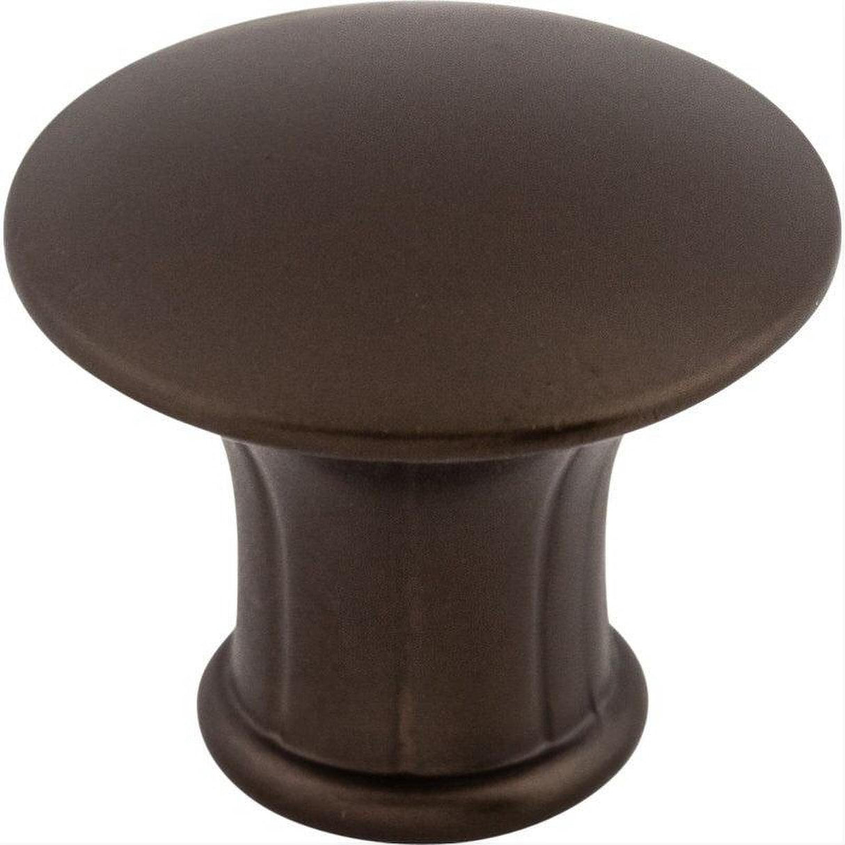 Top Knobs M913 Lund 1 1/4" Diameter Mushroom Cabinet Knob Oil Rubbed Bronze