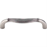 Top Knobs M923 Bow Cabinet Pull 3-3/4" Center to Center Pewter Antique