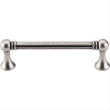 Top Knobs M926 Grace Cabinet Pull 3-3/4" Center to Center Pewter Antique