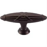 Top Knobs M931 Ribbon & Reed T-Pull 2 3/4" Oil Rubbed Bronze
