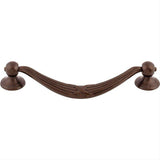 Top Knobs M934 M93 Ribbon & Reed 5 1/16" Center to Center Drop Cabinet Pull Oil Rubbed Bronze