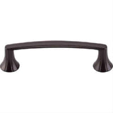 Top Knobs M958 Rue Cabinet Pull 3-3/4" Center to Center Oil Rubbed Bronze