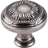 Top Knobs M959 Ribbon Cabinet Knob 1-1/8" Pewter Antique