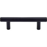 Top Knobs M987 Hopewell Bar Cabinet Pull 3" Center to Center Flat Black