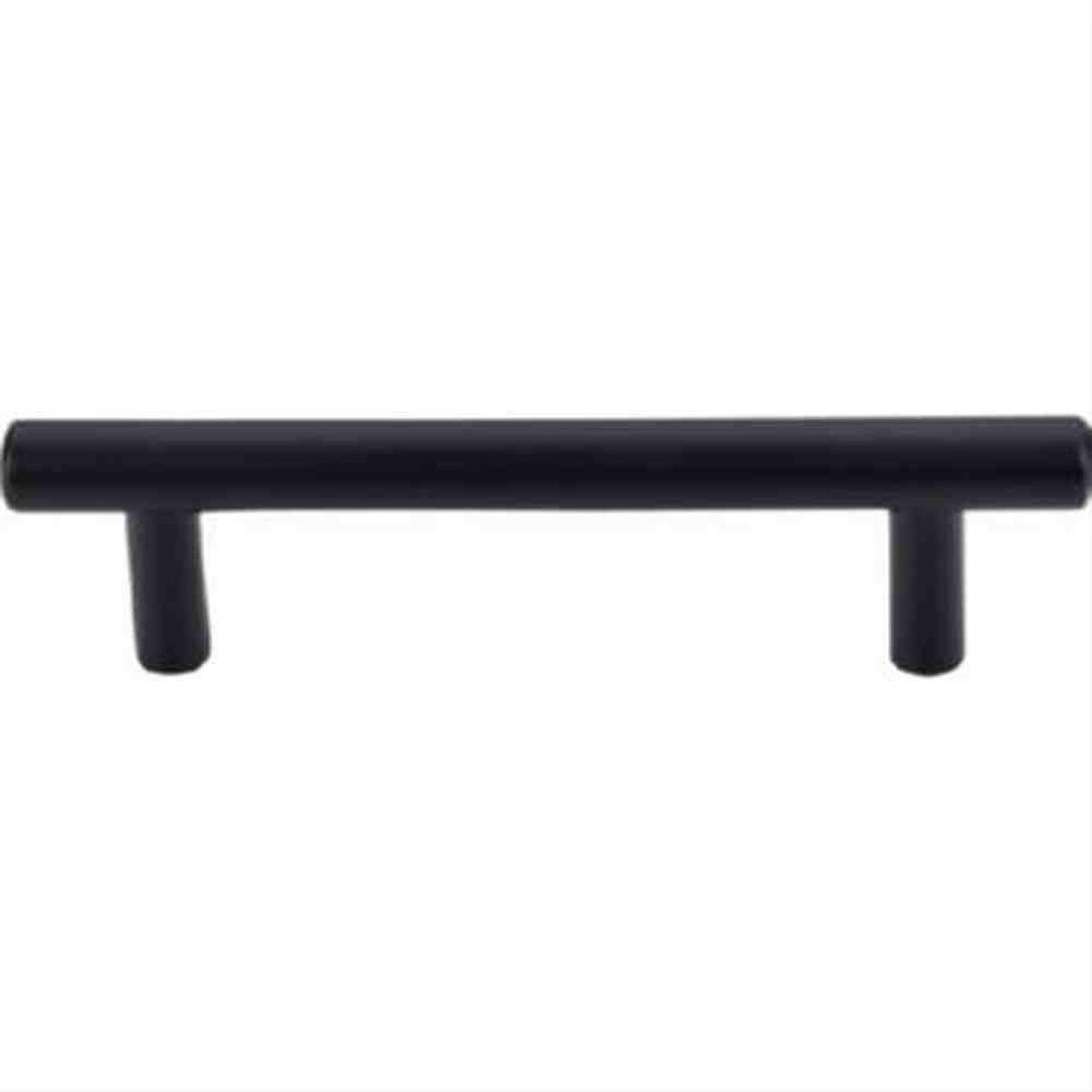 Top Knobs M988 Hopewell Bar Cabinet Pull 3-3/4" Center to Center Flat Black