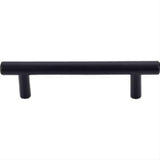 Top Knobs M988 Hopewell Bar Cabinet Pull 3-3/4" Center to Center Flat Black