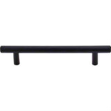 Top Knobs M989 Hopewell Bar Cabinet Pull 5-1/16" Center to Center Flat Black