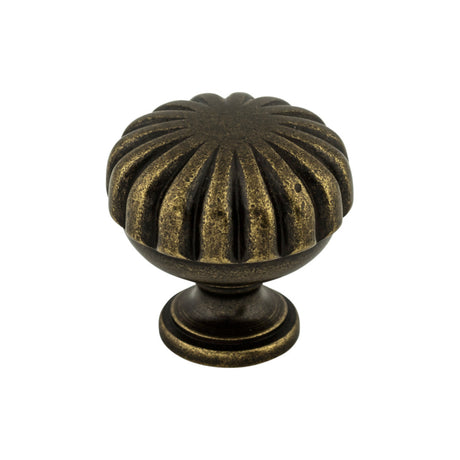 Top Knobs M321 Melon 1 1/4" Diameter Round Knob German Bronze