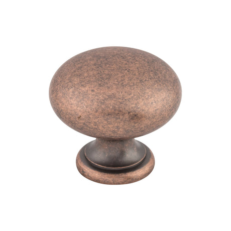 Top Knobs M289 Mushroom 1 1/4" Diameter Round Knob Antique Copper